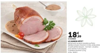 LE JAMBON RÔTI