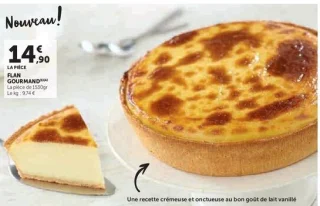 FLAN GOURMAND