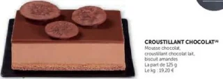 CROUSTILLANT CHOCOLAT