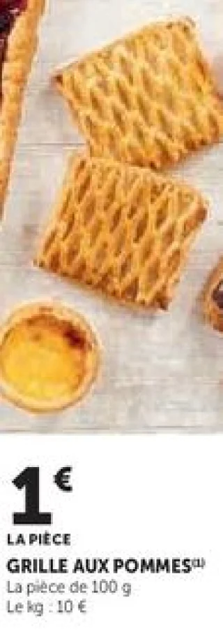 GRILLE AUX POMMES