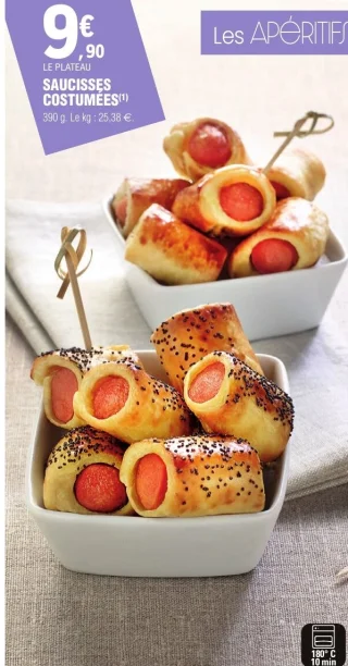 SAUCISSES COSTUMÉES