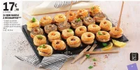 24 MINI BAGELS  À  RÉ CHAUFFER