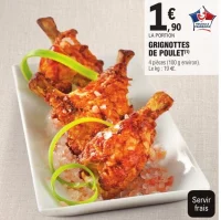 GRIGNOTTES DE POULET