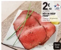 RÔTI DE BŒUF FROID