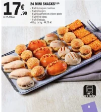 24 MINI SNACKS