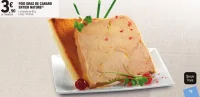 FOIE GRAS DE CANARD ENTIER NATURE