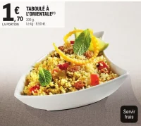 TABOULÉ À L'ORIENTALE