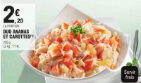 DUO ANANAS ET CAROTTES