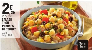 SALADE THON POMMES DE TERRE