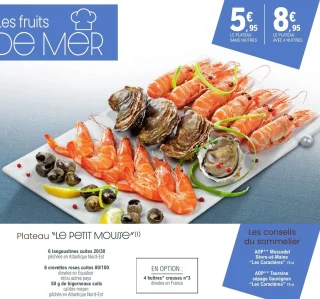 Plateau "LE PETIT MOUSSE"