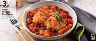 POULET BASQUAISE AU PIMENT D’ESPELETTE