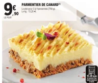 PARMENTIER DE CANARD