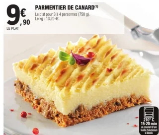 PARMENTIER DE CANARD