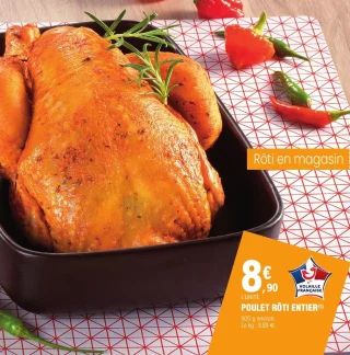 POULET RÔTI ENTIER