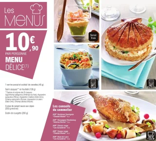 MENU DÉLICE