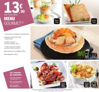 MENU GOURMET