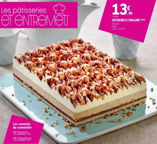 ENTREMETS PRALINÉ