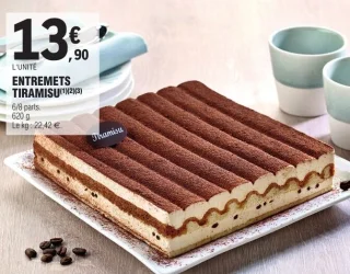 ENTREMETS TIRAMISU