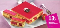 ENTREMETS DÉLICE FRAISE