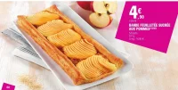 BANDE FEUILLETÉE SUCRÉE AUX POMMES