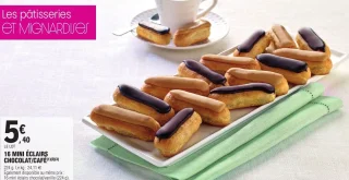 16 MINI ÉCLAIRS CHOCOLAT/CAFÉ