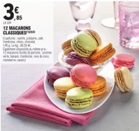 12 MACARONS CLASSIQUES