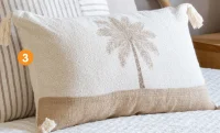 Coussin palmier