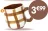 Promo Mug motif carreaux