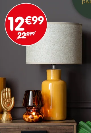 Lampe en céramique