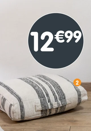 Coussin de sol en coton