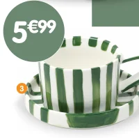 Set mug et dessous de mug