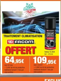 Traitement climatisation Facom