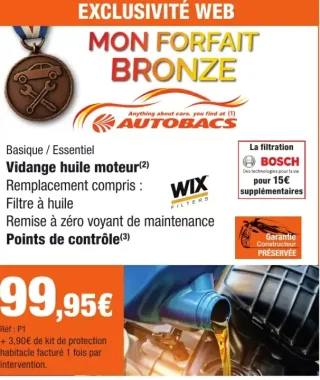 Autobacs Mon Forfait Bronze