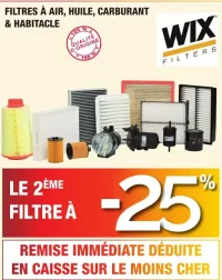 Filtres à air, huile, carburant & habitacle