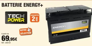 Batterie Energy+ Tech Power