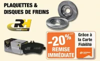 PLAQUETTES & DISQUES DE FREINS roadhouse