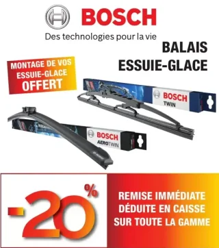 BOSCH BALAIS ESSUIE-GLACE