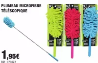 Plumeau Microfibre Télescopique