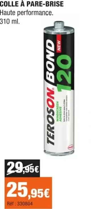 COLLE À PARE-BRISE TEROSON BOND 120