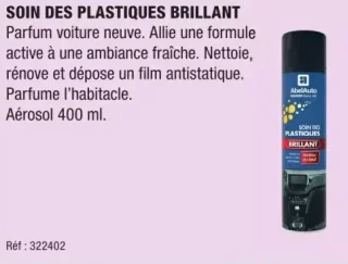 AbelAuto Soin des Plastiques Brillant