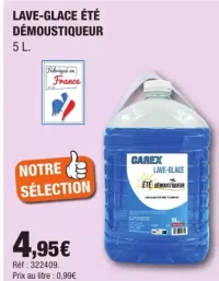 Carex Lave-Glace Été Démoustiqueur 5 L