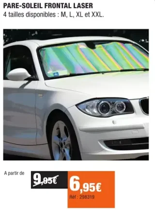 PARE-SOLEIL FRONTAL LASER