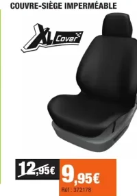 XL Cover COUVRE-SIÈGE IMPERMÉABLE