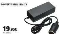 Convertisseur 230/12V