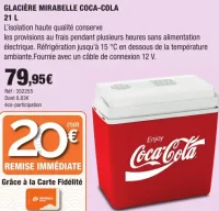 Glacière Mirabelle Coca-Cola