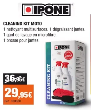 Cleaning Kit Moto IPONE