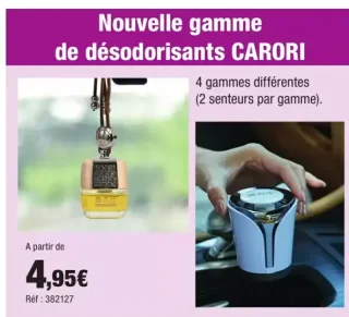 Nouvelle gamme de désodorisants CARORI