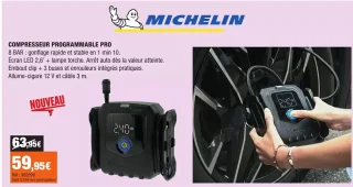 COMPRESSEUR PROGRAMMABLE PRO Michelin