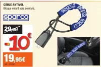 CÂBLE ANTIVOL Sparco