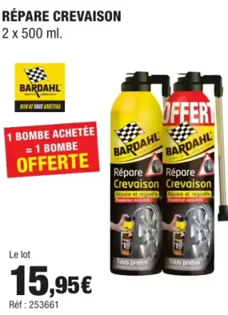 RÉPARE CREVAISON Bardahl